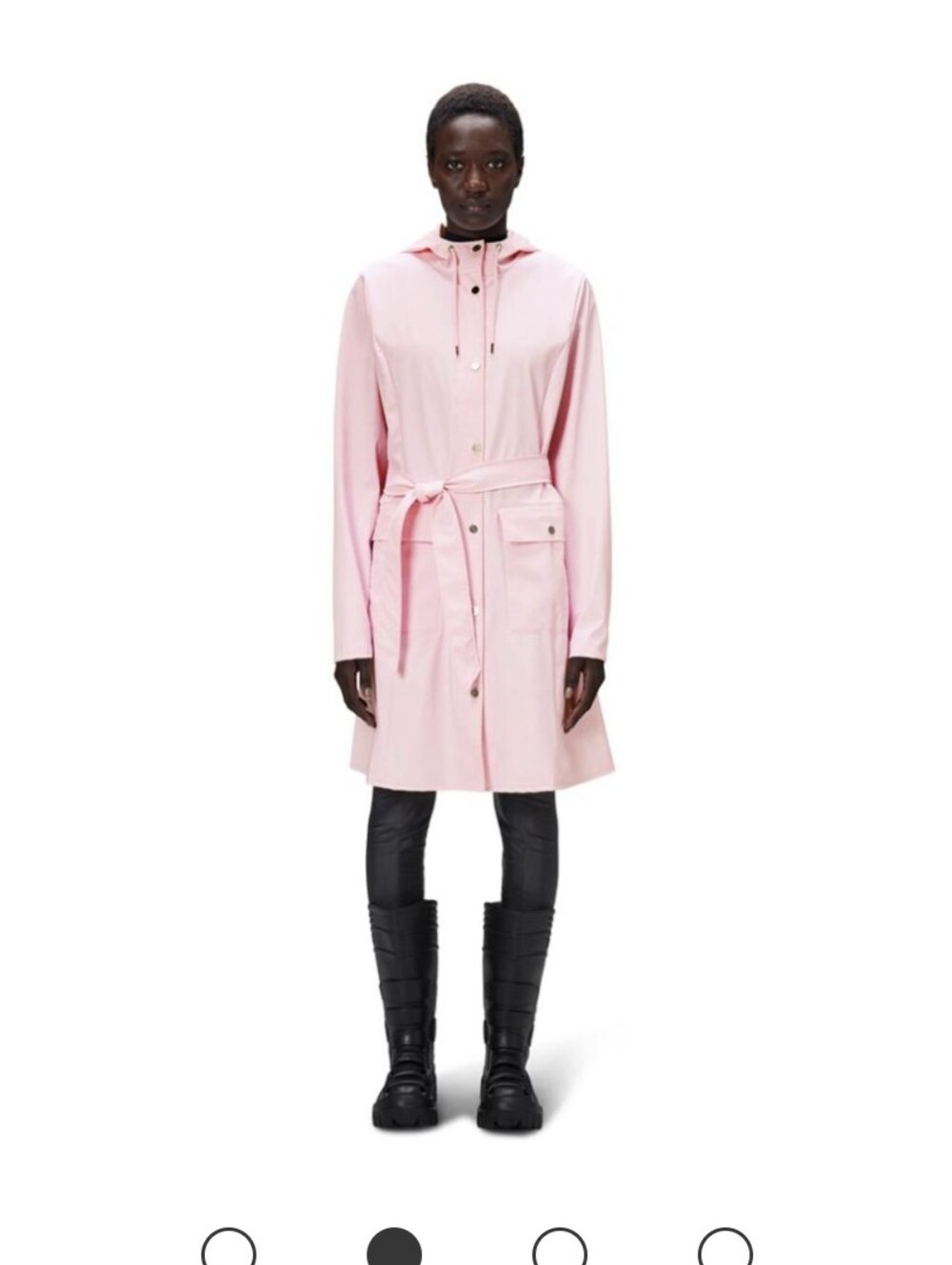 RAINS Curve W Jacket Candy